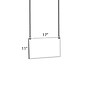 Azar Poster Holder, 17" X 11", Horizontal, Clear Acrylic (172709)~#|#~m000008710_sc7
