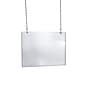 Azar Poster Holder, 24" x 18.75", Horizontal, Ceiling Hanging, Clear, Acrylic (172718)~#|#~m000008718_sc7