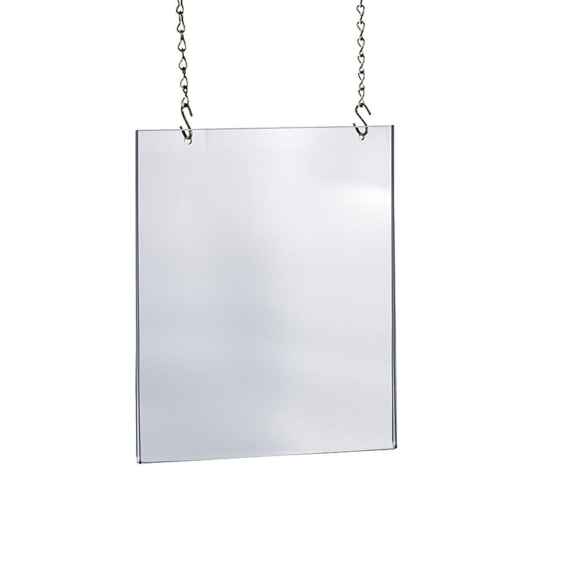 Azar Poster Holder, 22" x 28", Vertical, Clear Acrylic (172728) image 1