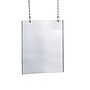 Azar Poster Holder, 22" x 28.75", Vertical, Ceiling Hanging, Clear, Acrylic (172728)~#|#~m000008724_sc7