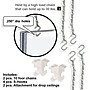 Azar Poster Holder, 22" x 28.75", Vertical, Ceiling Hanging, Clear, Acrylic (172728)~#|#~m000008726_sc7