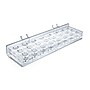 Azar 24 Compartment Mascara & Cosmetic Tray, Slatwall/Counter Top, Clear, 2/Pack (225535)~#|#~m000008898_sc7