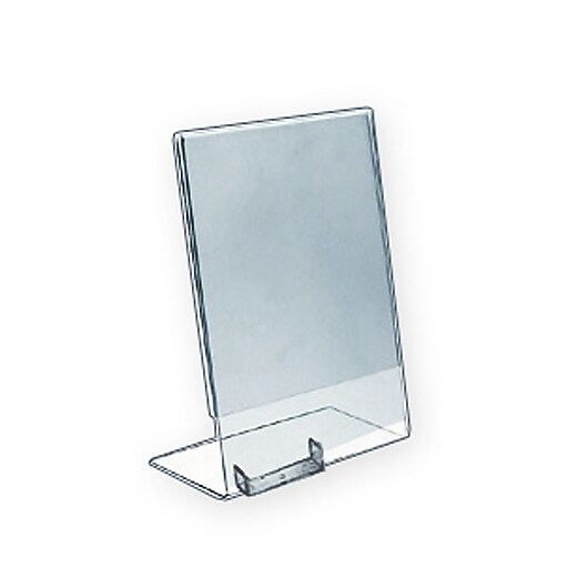 Shop Staples For Azar Displays Vertical Countertop Sign Holder 10 Pack