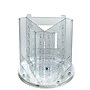 Azar Broshure Holder, 9" x 9", Vertical, Clear Plastic (252318)~#|#~m000008996_sc7