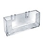 Azar Card Holder, 1.25" x 3.87", , Desktop/Wall, Clear Plastic, 10/Pack (252365)~#|#~m000009023_sc7