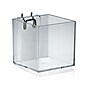 Azar Displays 4" Cube Bin for Pegboard or Slat wall, 4/Pack (256105)~#|#~m000009028_sc7