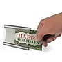 Azar Sign Holder, 4" x 4", Table Top, Gray, Metal (300885)~#|#~m000009098_sc7
