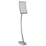 Azar Sign Holder, 8.5" x 14", Vertical, Gray Metal (300887)~#|#~m000009105_sc7