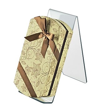 Azar® 10 1/2"(H) x 4 1/2"(W) x 9 1/2"(D) Acrylic Easel Display, 10/Pack