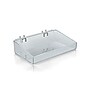 Azar Displays Open Tray for Pegboard or Slatwall, 2/Pack (556085)~#|#~m000009183_sc7