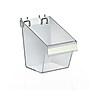 Azar Displays 6.88" x 5.35" Pegboard Bucket, Clear, 4/Pack(556127)~#|#~m000009211_sc7