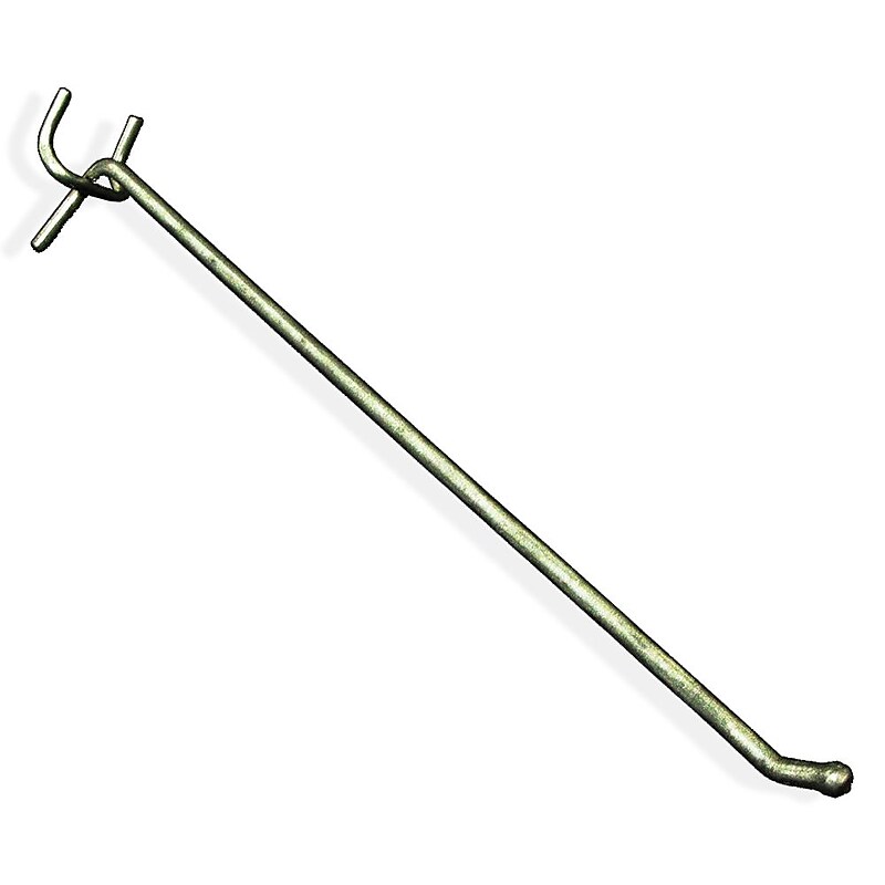 Azar Displays 10" Metal Wire Hook: 0.187" Diameter, 50-Pack (700810) image 1