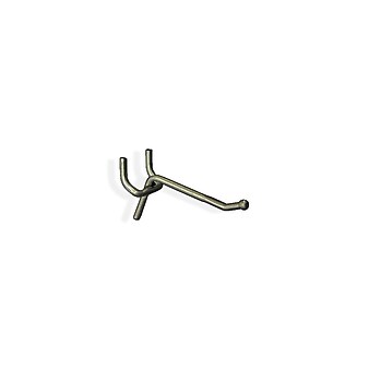 Azar® 2" x 0.148"(Dia) All Wire Galvanized Metal Hooks, 50/Pack