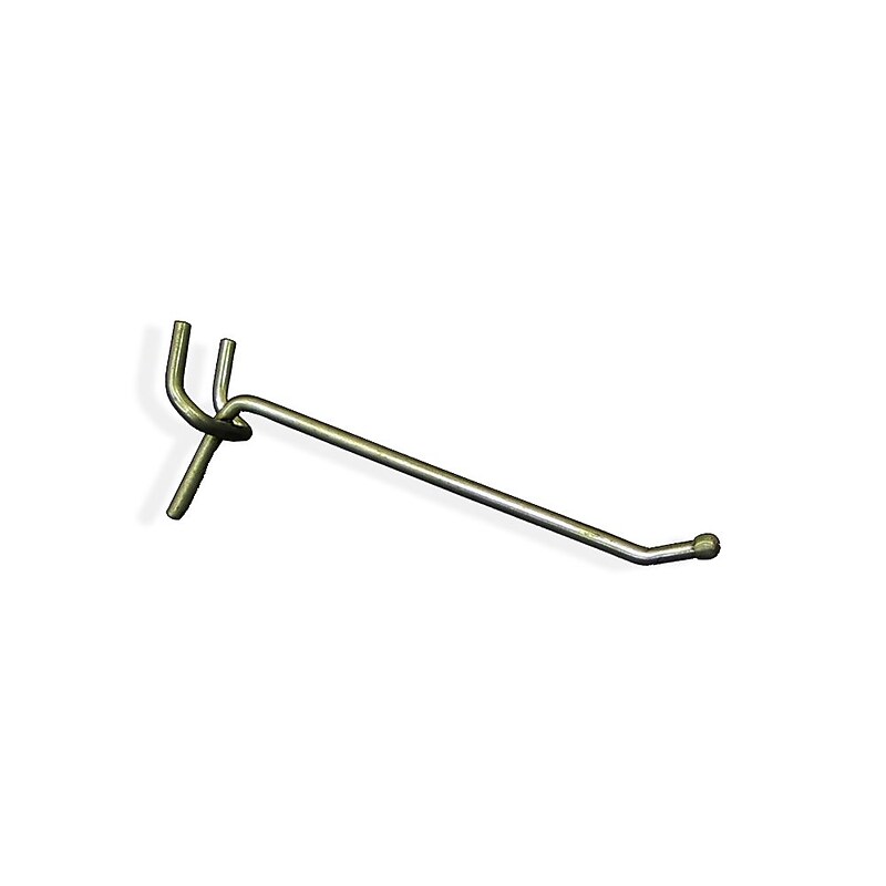 Azar Displays 4" Metal Wire Hook: 0.148" Diameter, 50-Pack (700884) image 1