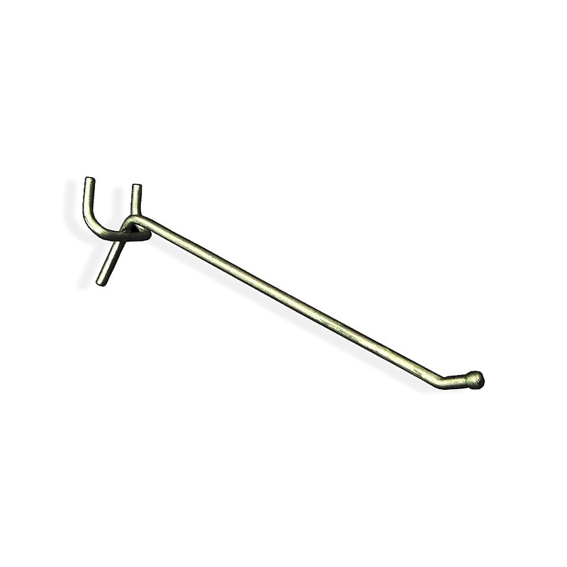 Azar Displays 6" Metal Wire Hook: 0.148"Diameter, 50-Pack (700886) image 1