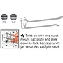 Azar 6" x 0.187" Flip Scan Quick Back, 25/Pack (701236)~#|#~m000009314_sc7