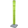 Azar 48" x 4" Standard 4-Sided Interlocking Pegboard Display Tower, Green (700225-GRE)~#|#~m000009484_sc7