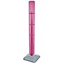 Azar 48" x 4" Standard 4-Sided Interlocking Pegboard Display Tower, Pink (700225-PNK)~#|#~m000009488_sc7