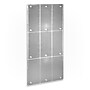 Azar 48" x 24" Pegboard Wall Panel, Clear (700248-CLR)~#|#~m000009520_sc7