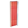 Azar 44" x 14" Pegboard Powerwing Display, Red (700350-RED)~#|#~m000009551_sc7