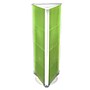 Azar 60" x 16" 3-Sided Pegboard Floor Display, Green (700450-GRE)~#|#~m000009614_sc7