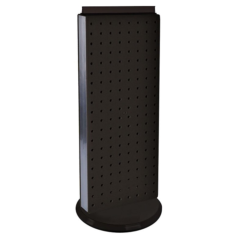 Global Approved  Two-Sided Non-Revolving Pegboard Countertop Display, 20