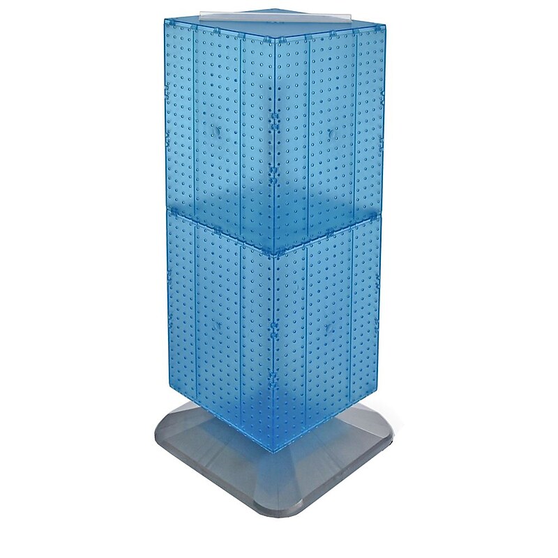 Global Approved  4-Sided Interlocking Pegboard Floor Display, 40