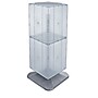 Azar 40" x 14" Weighted 4-Sided Interlocking Pegboard Floor Display, Clear (701435-CLR)~#|#~m000009744_sc7