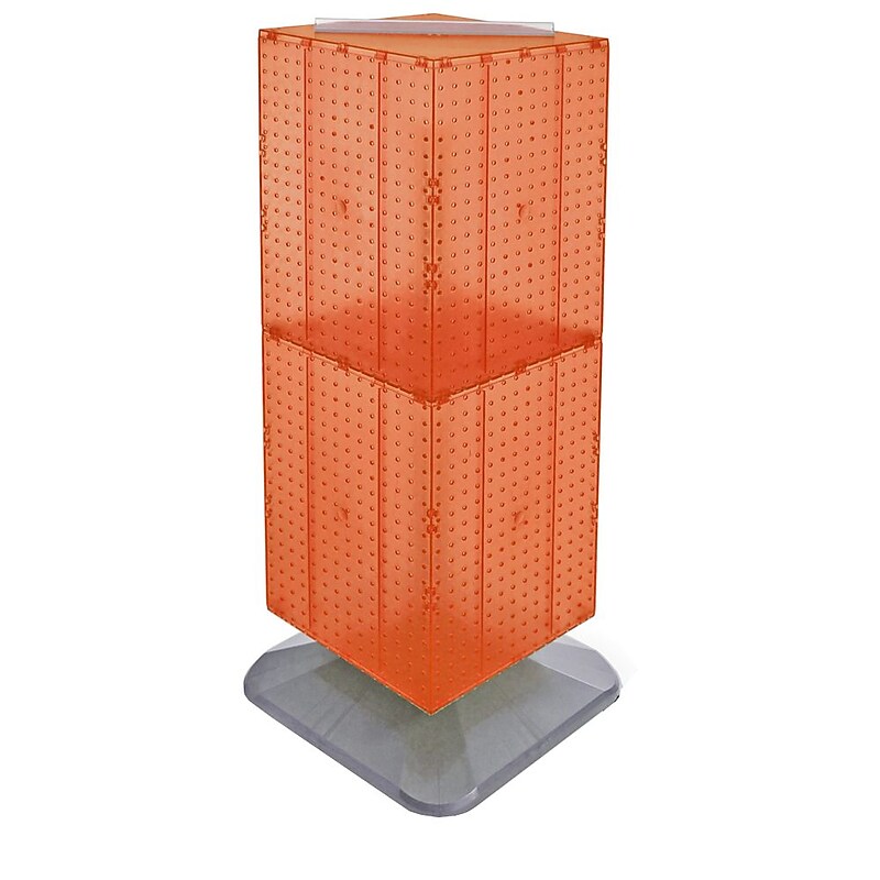 Global Approved  4-Sided Interlocking Pegboard Floor Display, 40