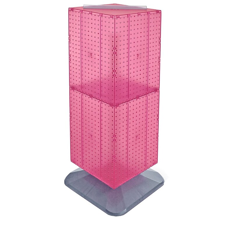 Global Approved  4-Sided Interlocking Pegboard Floor Display, 40