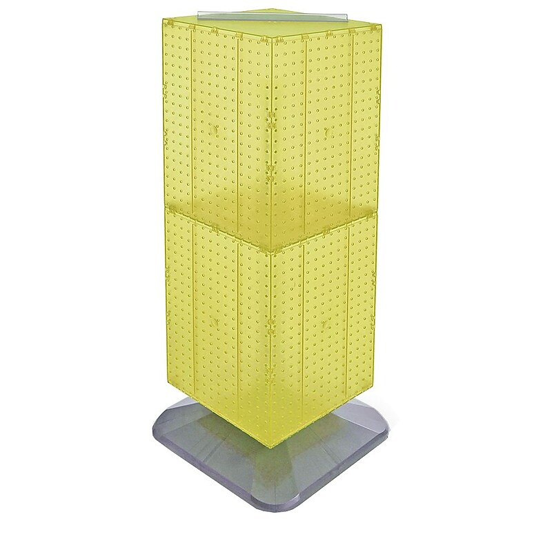 Global Approved  4-Sided Interlocking Pegboard Floor Display, 40