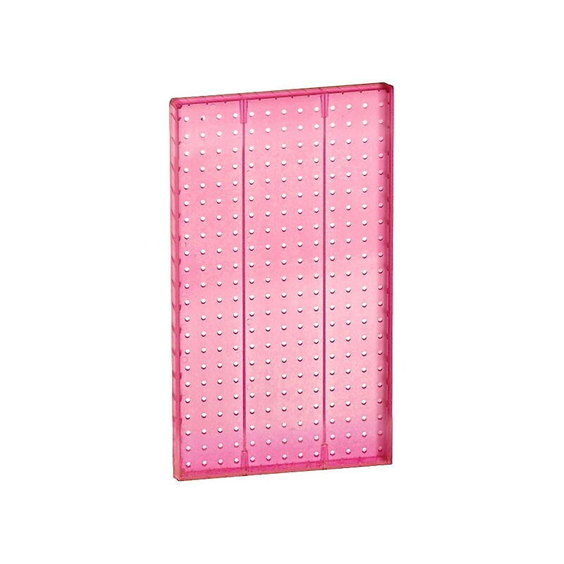 Global Approved 771322-PNK Pegboard Wall Panel, 22