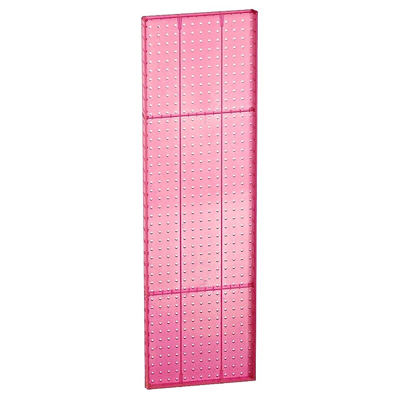 Global Approved 771344-PNK Pegboard Wall Panel, - Pkg Qty 2
