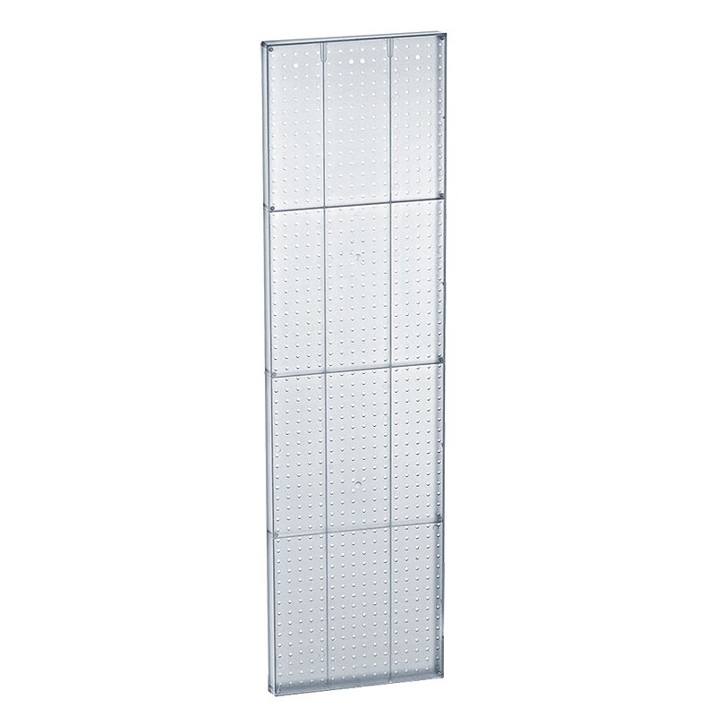 Global Approved  Clear Pegboard Wall Panel, - Pkg Qty 2