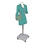 Azar 60" Plastic Female Bust on Wheeled Plastic Base, White (900505-WHT)~#|#~m000010060_sc7