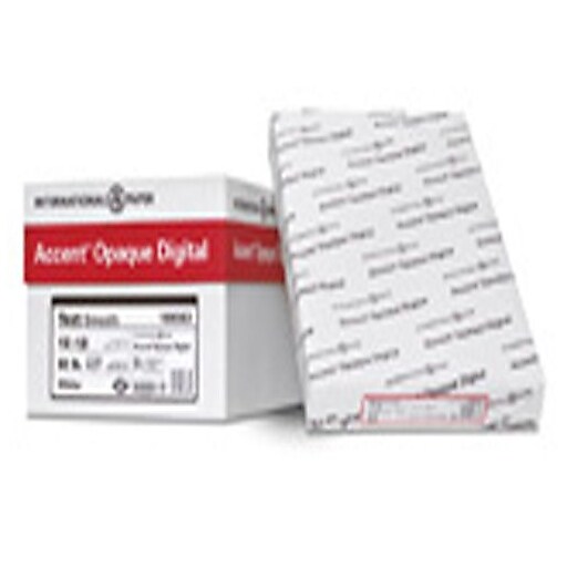 IP Accent® Opaque 8 1/2" x 14" 60 lbs. Digital Smooth Multipurpose Paper, White, 500/Ream at Staples