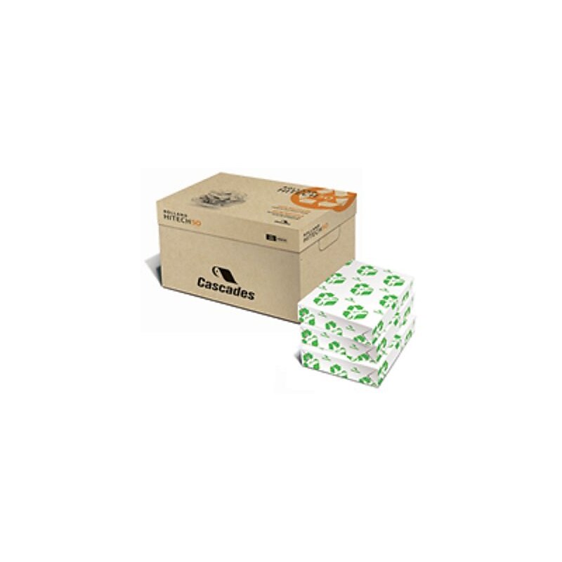 Cascades Rolland Enviro100™ Copy 8-1/2" X 14" 20 lbs. Multipurpose Paper, White, 5000/Case (5103C) image 1