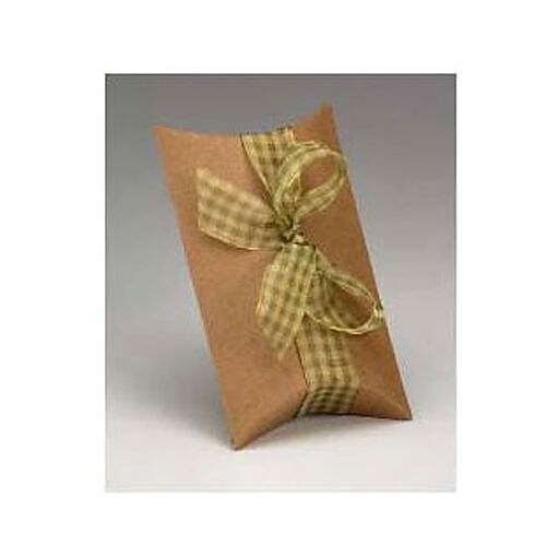 Shop Staples For Kraft Paper 2 H X 5 5 W X 7 L Pillow Boxes Brown