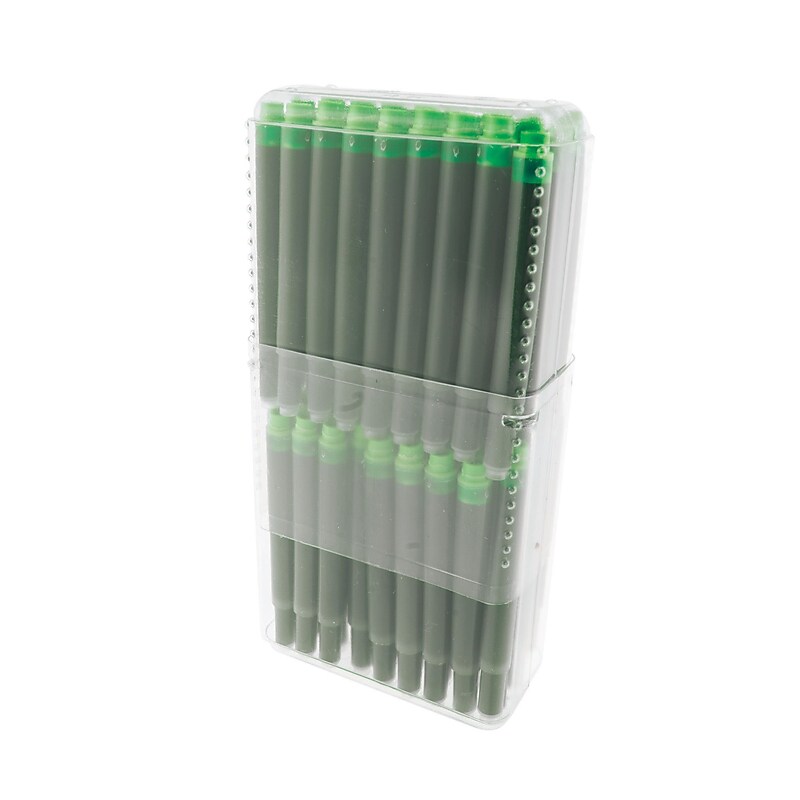Monteverde® Ink Cartridge For Lamy Fountain Pens, Green, 70/Pack image 1