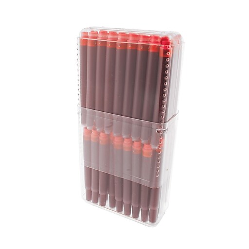Monteverde® Ink Cartridge For Lamy Fountain Pens, Red, 70/Pack Staples