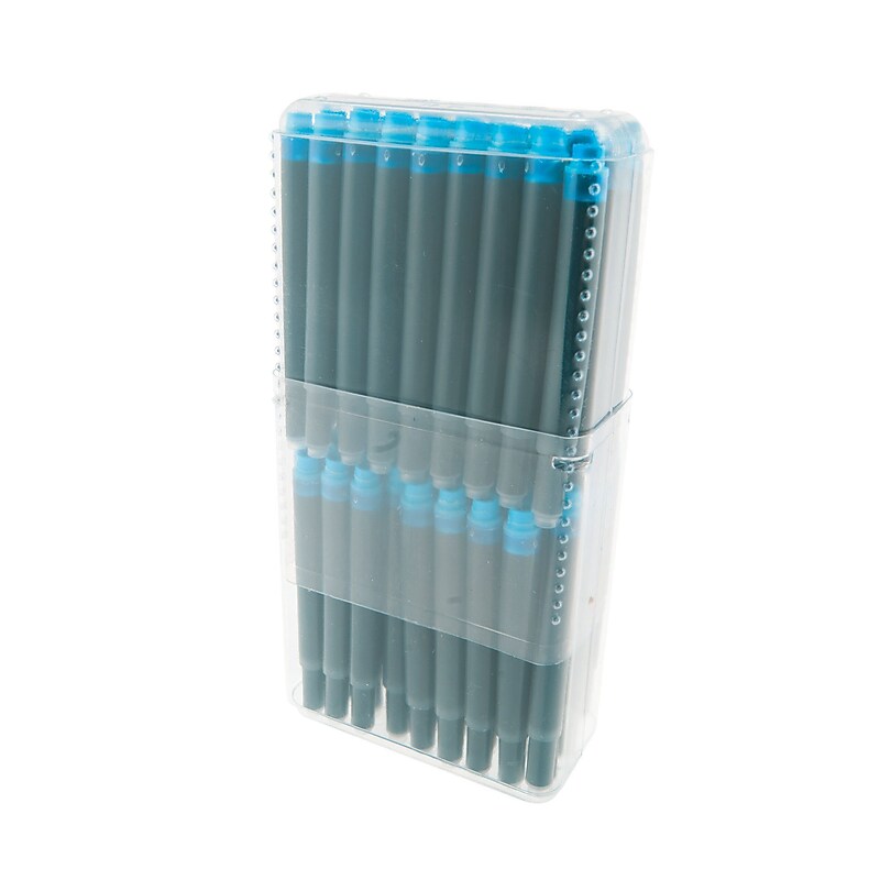 Monteverde® Ink Cartridge For Lamy Fountain Pens, Turquoise, 70/Pack image 1