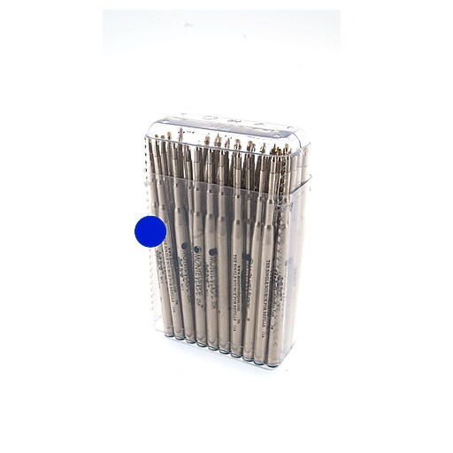 Monteverde® Medium Soft Roll Ballpoint Refill For Montblanc Pens, Blue