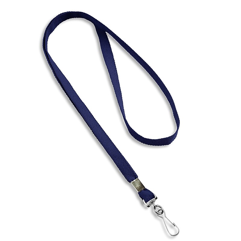 IDville Lanyards, Blue, 25/Pack (1341512BLH31) image 1