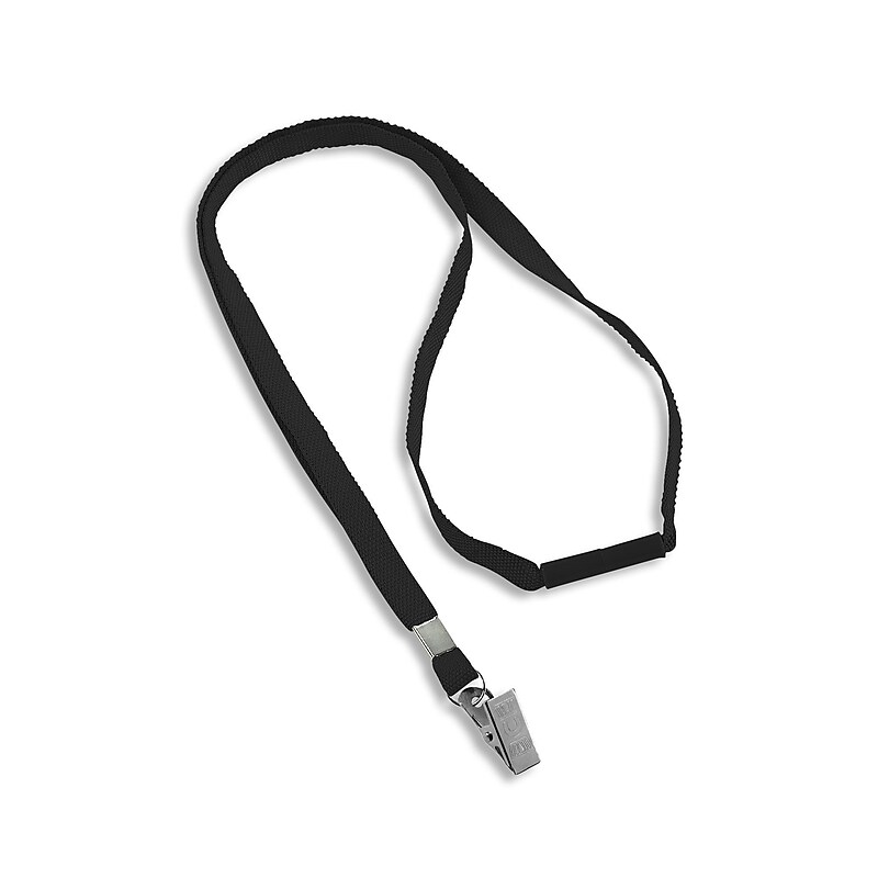IDville Lanyards, Black, 25/Pack (1343500BKC31) image 1