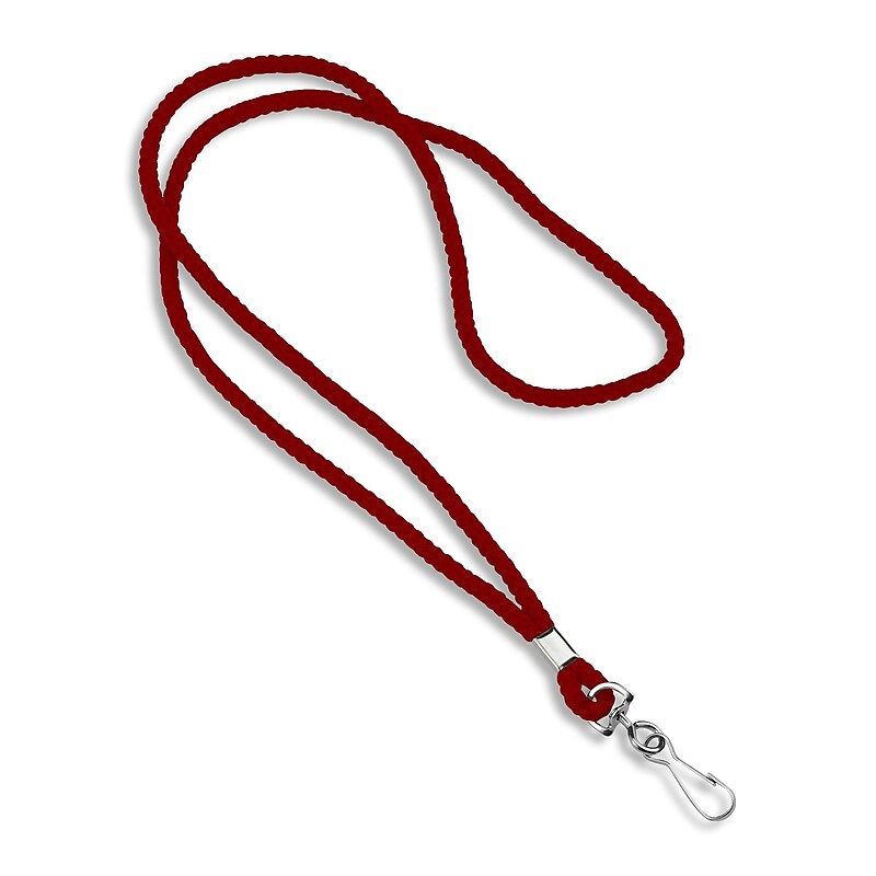IDville Lanyards, Red, 25/Pack (1343501RDH31) image 1
