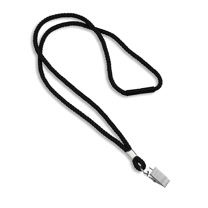 IDville Lanyards, Black, 25/Pack (1343502BKC31) image 1