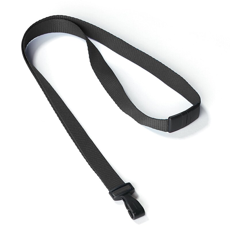 IDville Lanyards, Black, 25/Pack (1346785BK31) image 1