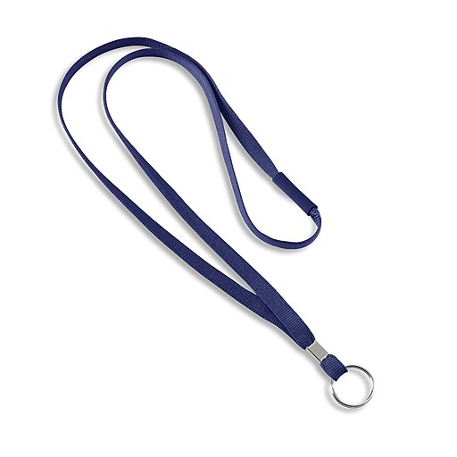 Shop Staples for 1343503BLR31 36" Blank Flat Woven Breakaway Lanyards