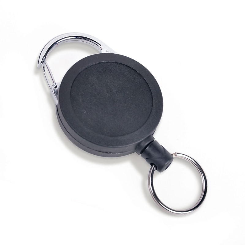 IDville Pocket Slide Badge Reels, Black, 10/Pack (1343043BK31) image 1