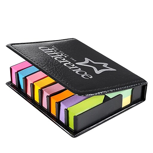 Baudville® Flip Top Sticky Note Holder W/ Calendar, You Make the